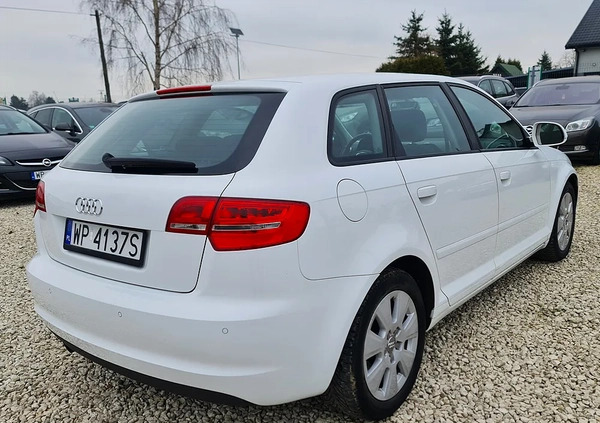 Audi A3 cena 26900 przebieg: 269000, rok produkcji 2010 z Płock małe 466